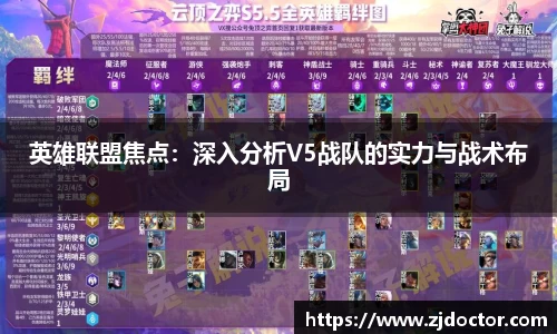 英雄联盟焦点:深入分析V5战队的实力与战术布局